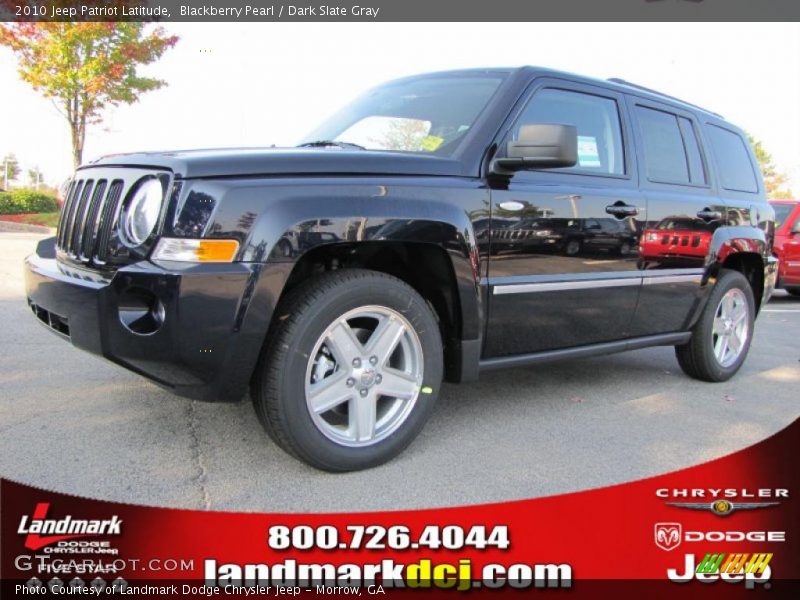 Blackberry Pearl / Dark Slate Gray 2010 Jeep Patriot Latitude