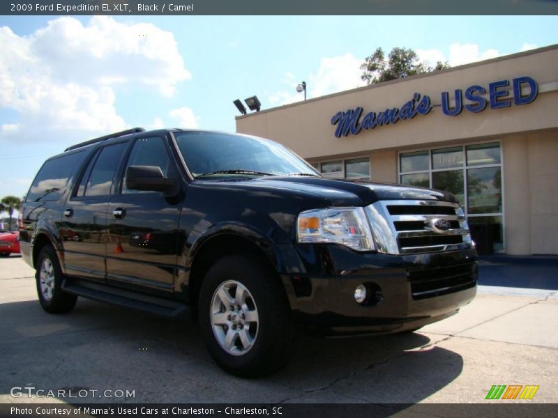 Black / Camel 2009 Ford Expedition EL XLT