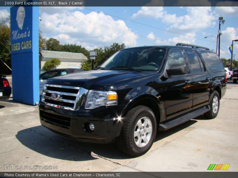 Black / Camel 2009 Ford Expedition EL XLT