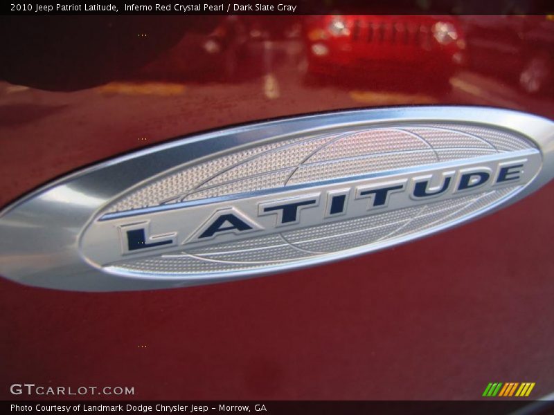Inferno Red Crystal Pearl / Dark Slate Gray 2010 Jeep Patriot Latitude