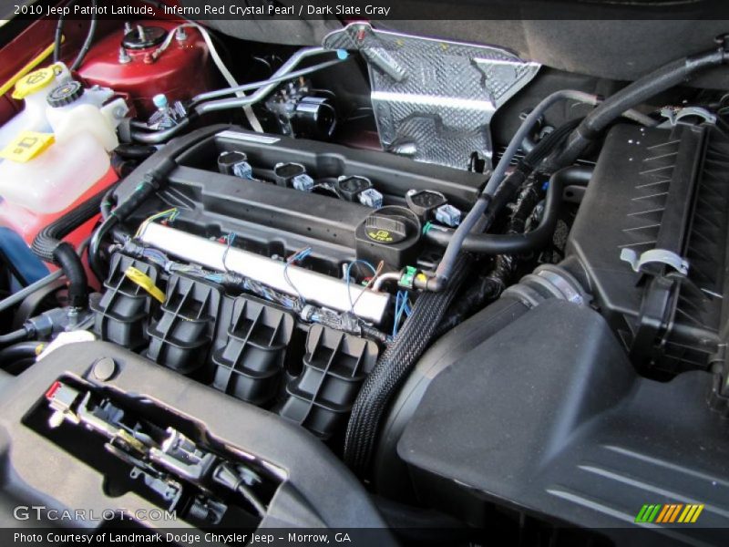 Inferno Red Crystal Pearl / Dark Slate Gray 2010 Jeep Patriot Latitude