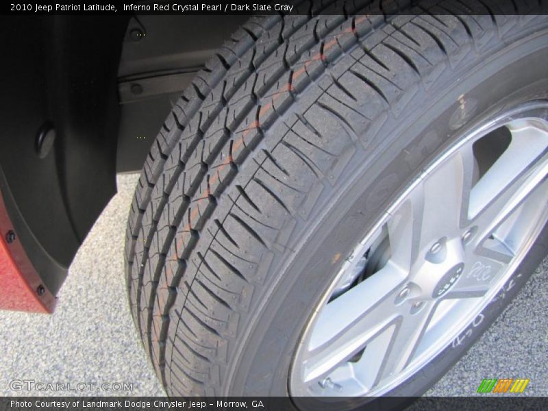 Inferno Red Crystal Pearl / Dark Slate Gray 2010 Jeep Patriot Latitude
