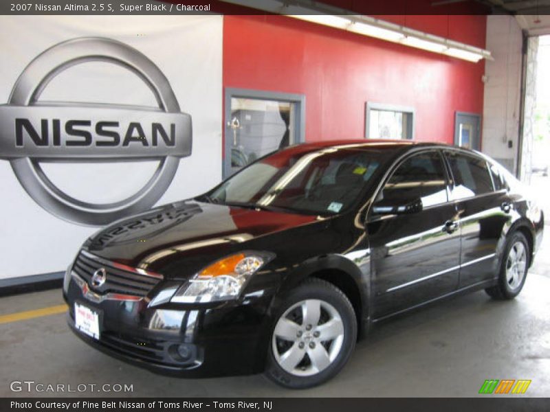 Super Black / Charcoal 2007 Nissan Altima 2.5 S