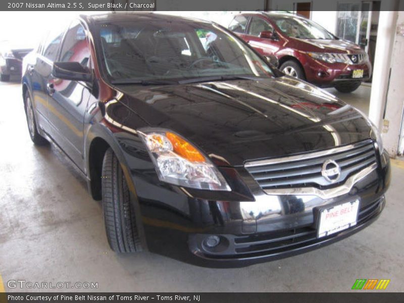 Super Black / Charcoal 2007 Nissan Altima 2.5 S