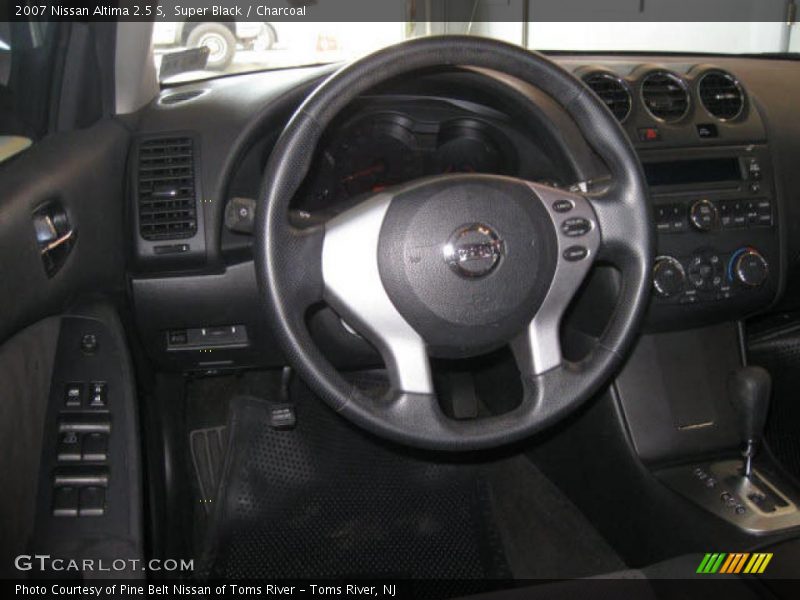 Super Black / Charcoal 2007 Nissan Altima 2.5 S