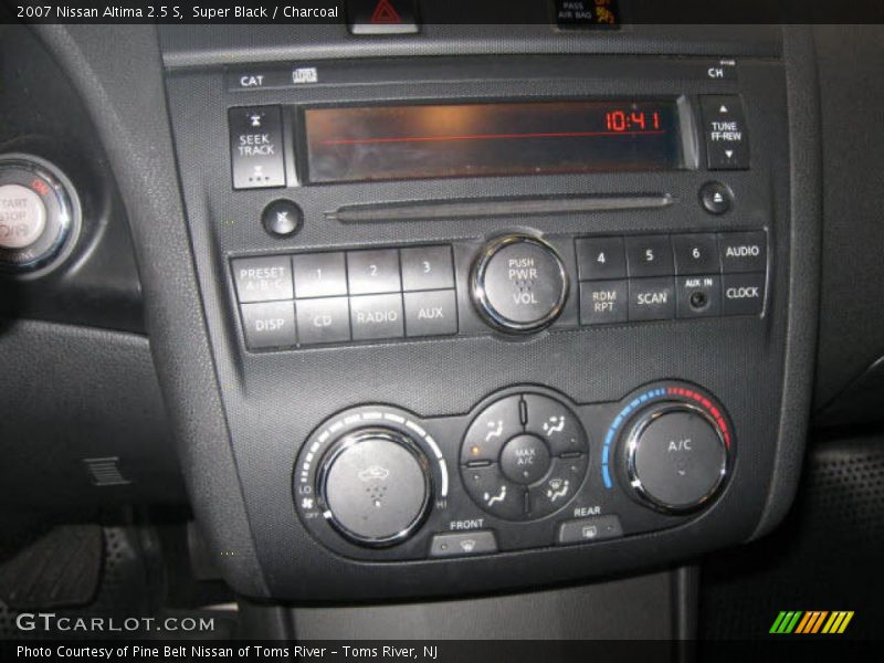 Super Black / Charcoal 2007 Nissan Altima 2.5 S