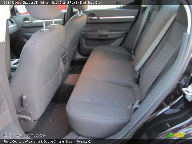 Brilliant Black Crystal Pearl / Dark Slate Gray 2010 Dodge Charger SE