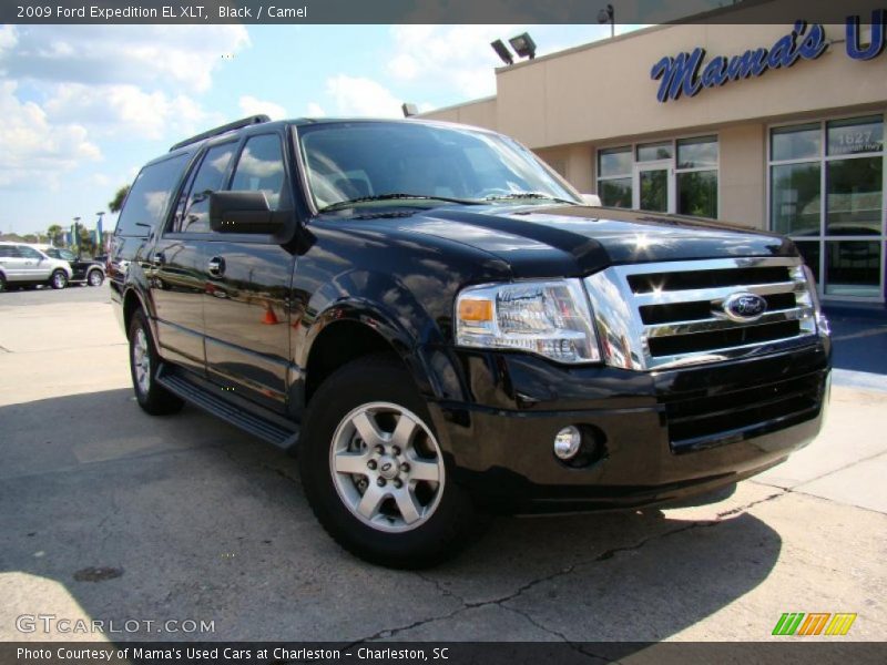 Black / Camel 2009 Ford Expedition EL XLT