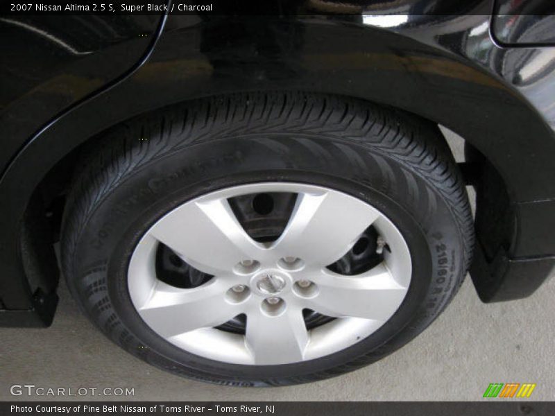 Super Black / Charcoal 2007 Nissan Altima 2.5 S