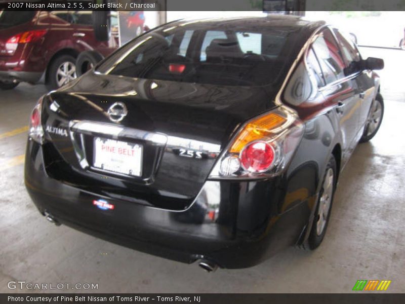 Super Black / Charcoal 2007 Nissan Altima 2.5 S