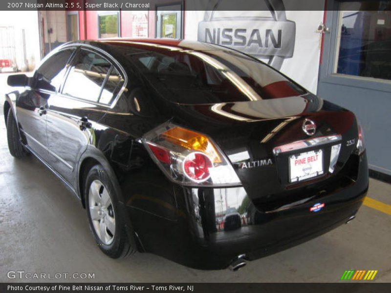 Super Black / Charcoal 2007 Nissan Altima 2.5 S