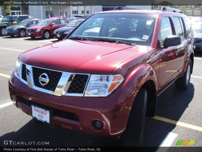 Red Brawn / Graphite 2007 Nissan Pathfinder S 4x4