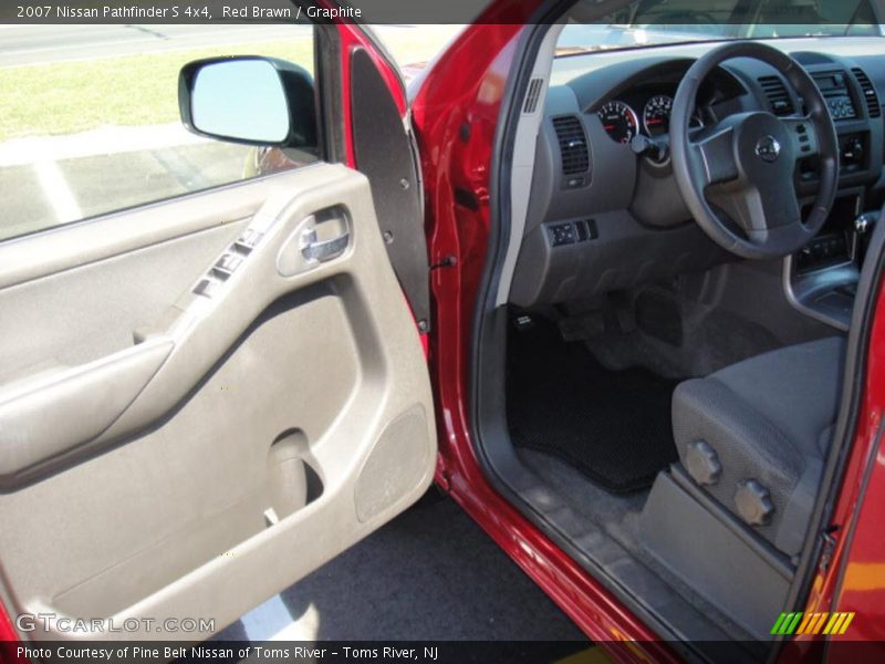 Red Brawn / Graphite 2007 Nissan Pathfinder S 4x4