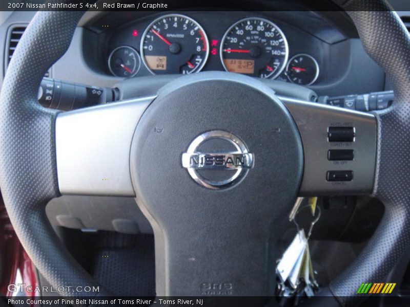 Red Brawn / Graphite 2007 Nissan Pathfinder S 4x4