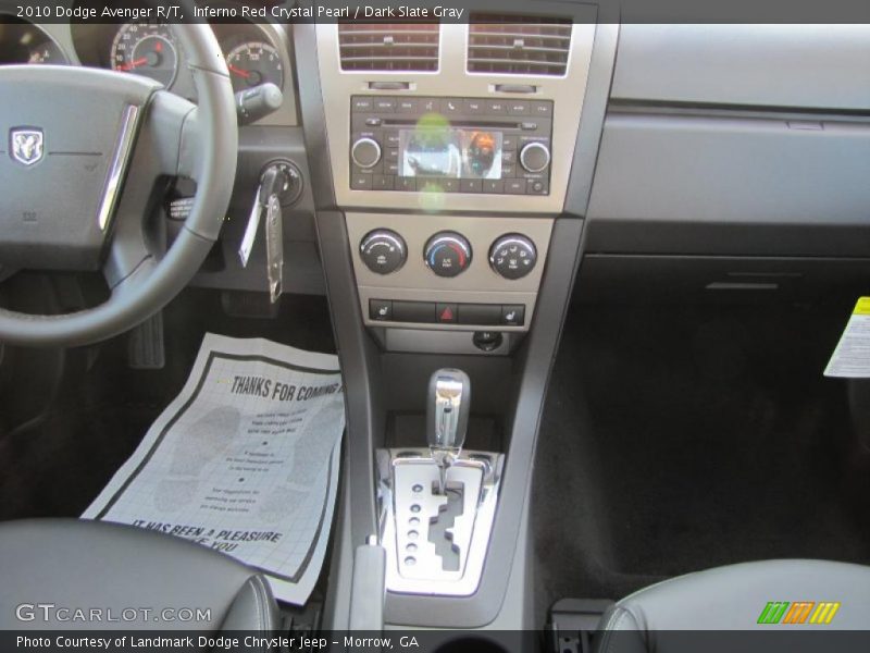 Inferno Red Crystal Pearl / Dark Slate Gray 2010 Dodge Avenger R/T