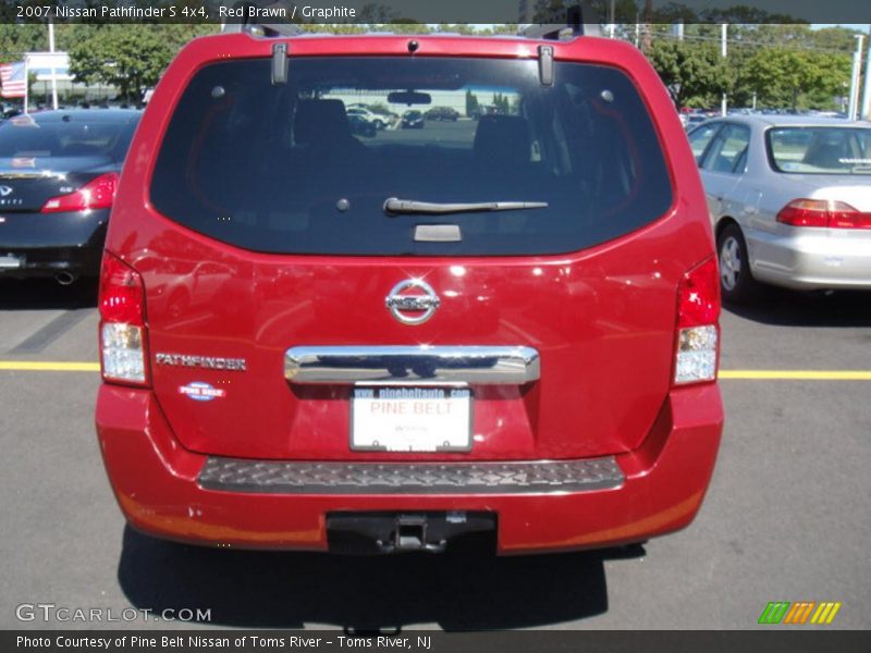 Red Brawn / Graphite 2007 Nissan Pathfinder S 4x4