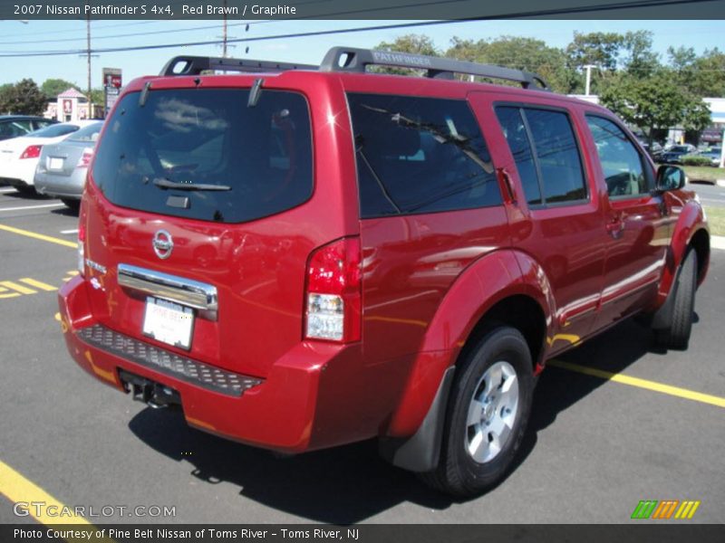 Red Brawn / Graphite 2007 Nissan Pathfinder S 4x4