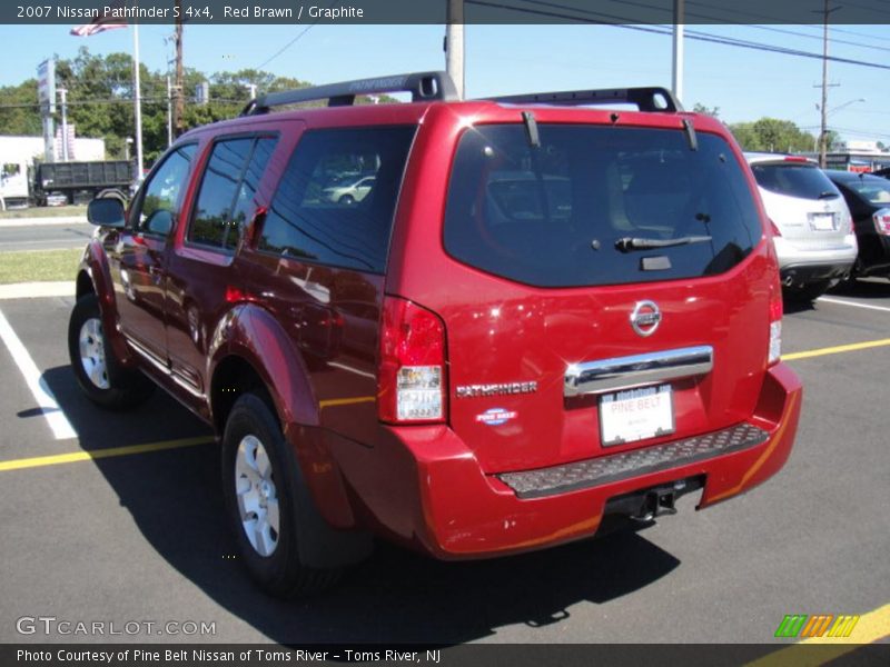 Red Brawn / Graphite 2007 Nissan Pathfinder S 4x4