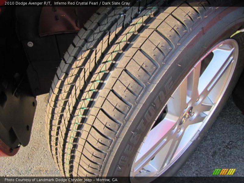 Inferno Red Crystal Pearl / Dark Slate Gray 2010 Dodge Avenger R/T