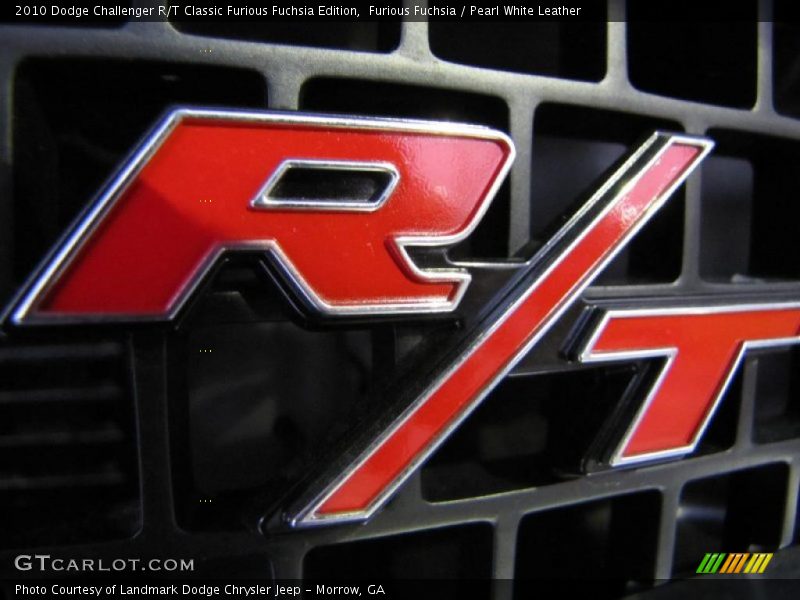 Furious Fuchsia / Pearl White Leather 2010 Dodge Challenger R/T Classic Furious Fuchsia Edition