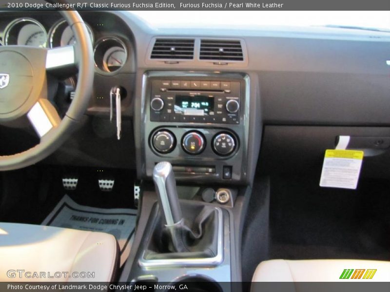 Furious Fuchsia / Pearl White Leather 2010 Dodge Challenger R/T Classic Furious Fuchsia Edition