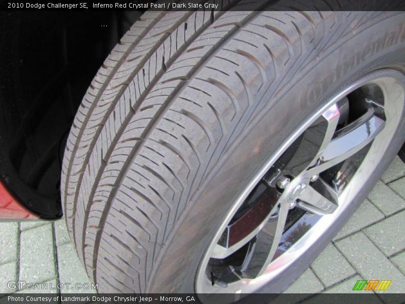 Inferno Red Crystal Pearl / Dark Slate Gray 2010 Dodge Challenger SE