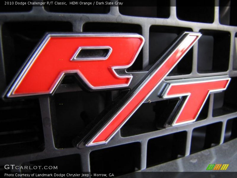 HEMI Orange / Dark Slate Gray 2010 Dodge Challenger R/T Classic