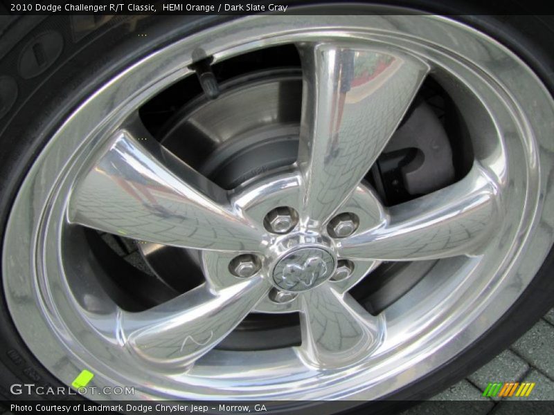 HEMI Orange / Dark Slate Gray 2010 Dodge Challenger R/T Classic