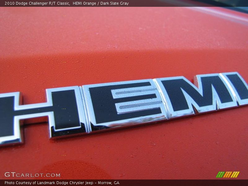 HEMI Orange / Dark Slate Gray 2010 Dodge Challenger R/T Classic