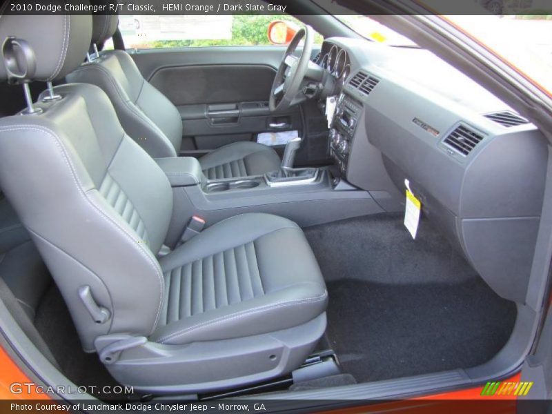 HEMI Orange / Dark Slate Gray 2010 Dodge Challenger R/T Classic