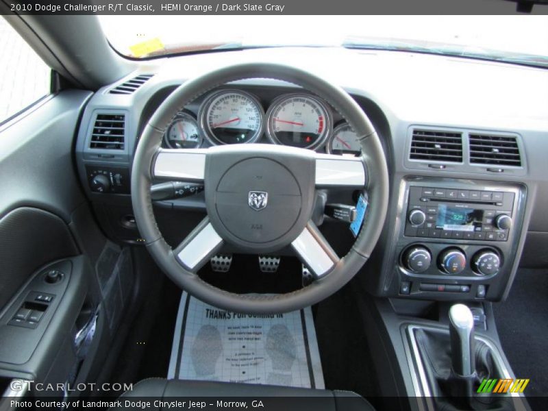 HEMI Orange / Dark Slate Gray 2010 Dodge Challenger R/T Classic