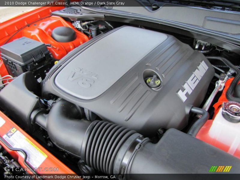 HEMI Orange / Dark Slate Gray 2010 Dodge Challenger R/T Classic