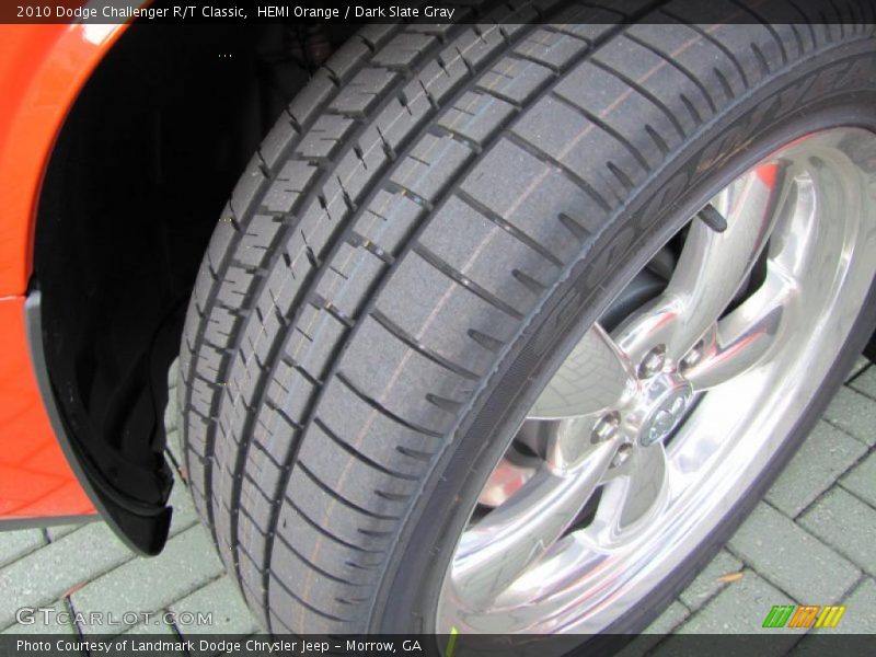 HEMI Orange / Dark Slate Gray 2010 Dodge Challenger R/T Classic