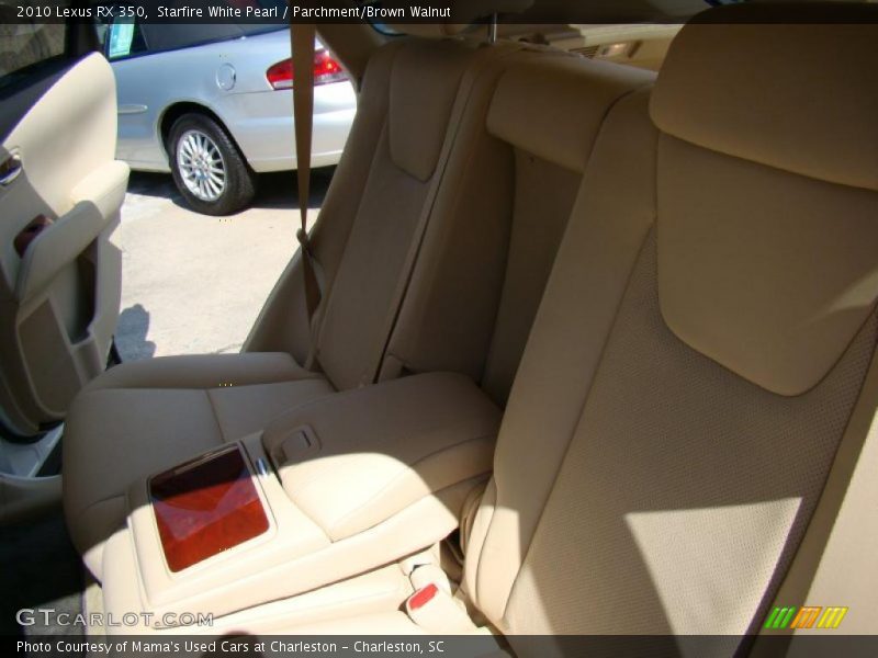 Starfire White Pearl / Parchment/Brown Walnut 2010 Lexus RX 350