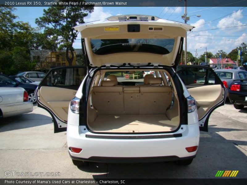 Starfire White Pearl / Parchment/Brown Walnut 2010 Lexus RX 350