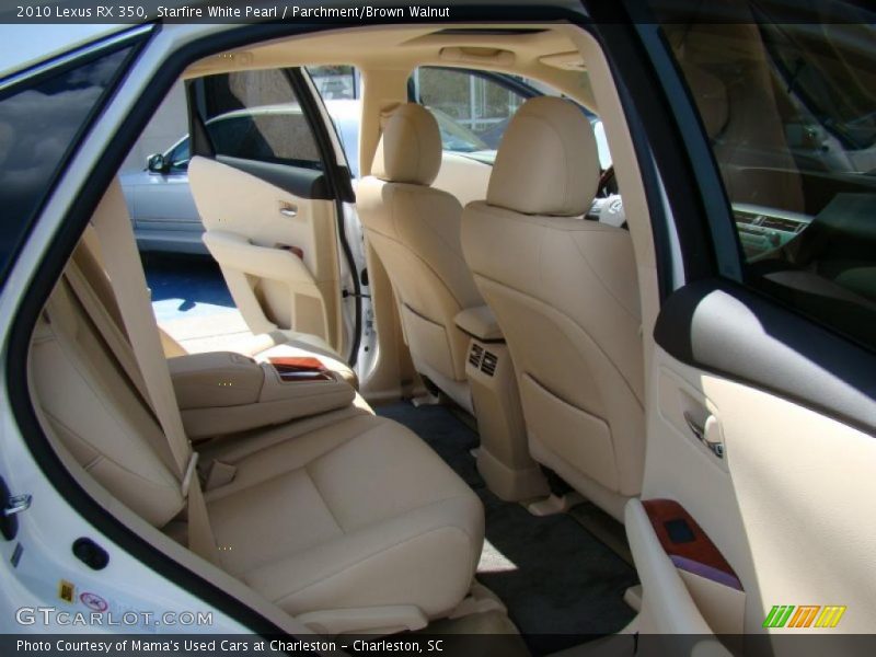 Starfire White Pearl / Parchment/Brown Walnut 2010 Lexus RX 350