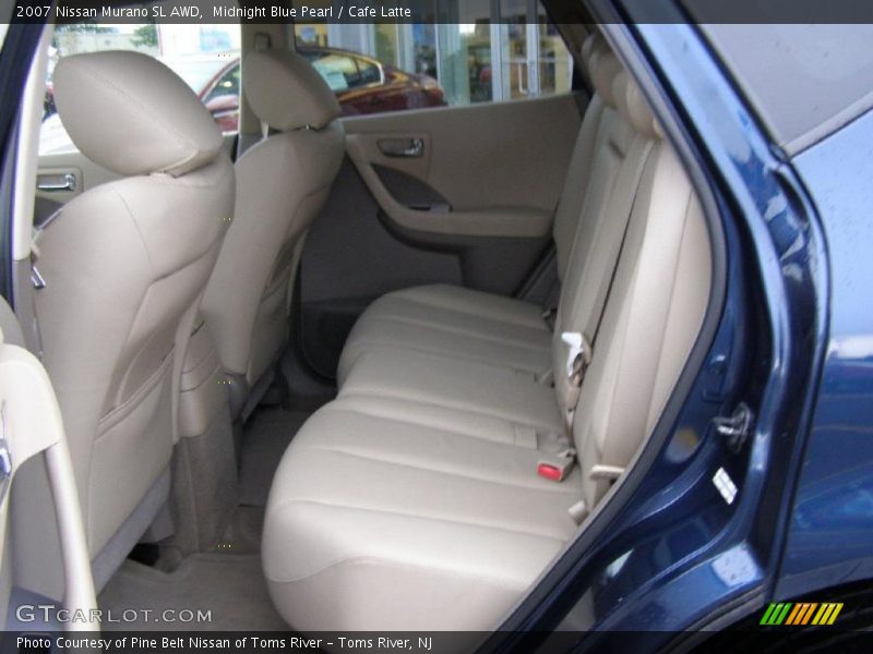Midnight Blue Pearl / Cafe Latte 2007 Nissan Murano SL AWD