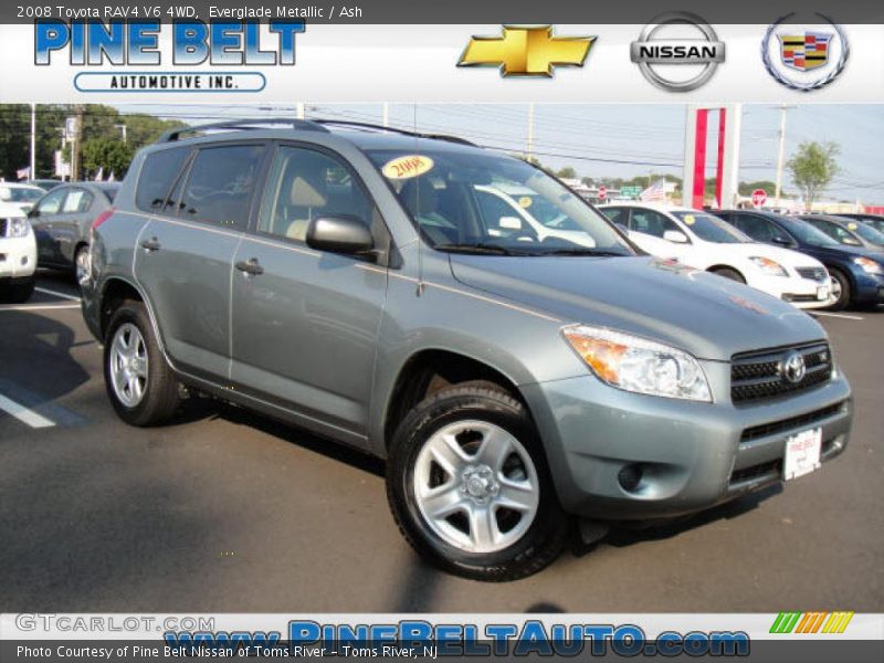 Everglade Metallic / Ash 2008 Toyota RAV4 V6 4WD