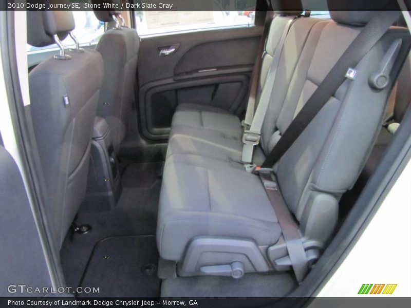 Stone White / Dark Slate Gray 2010 Dodge Journey SE
