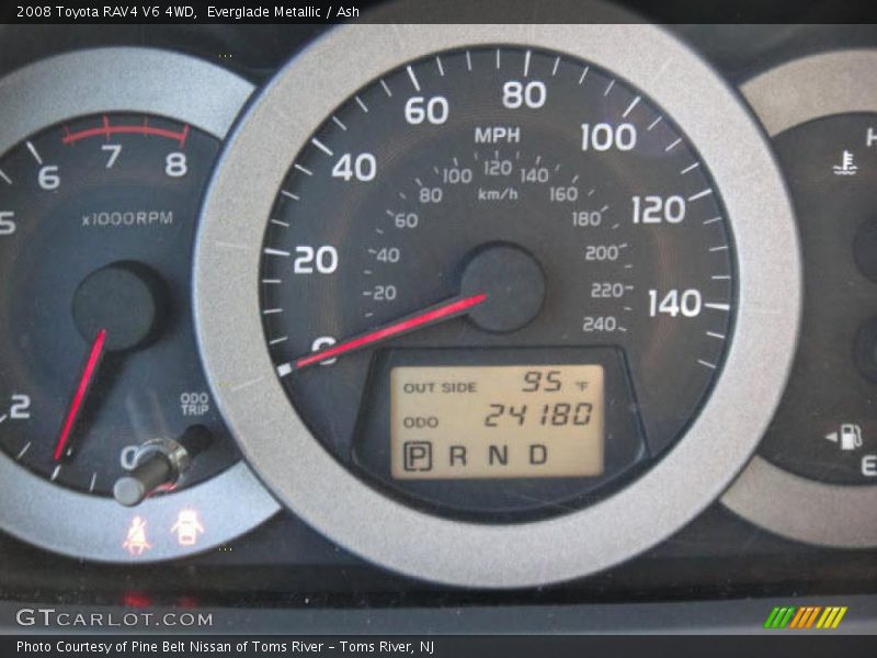 Everglade Metallic / Ash 2008 Toyota RAV4 V6 4WD