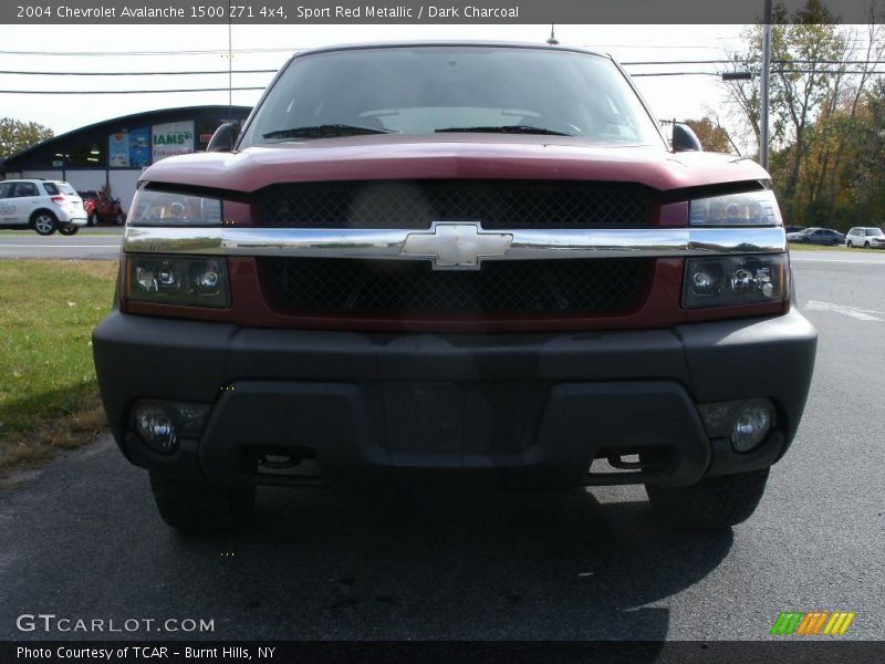 Sport Red Metallic / Dark Charcoal 2004 Chevrolet Avalanche 1500 Z71 4x4