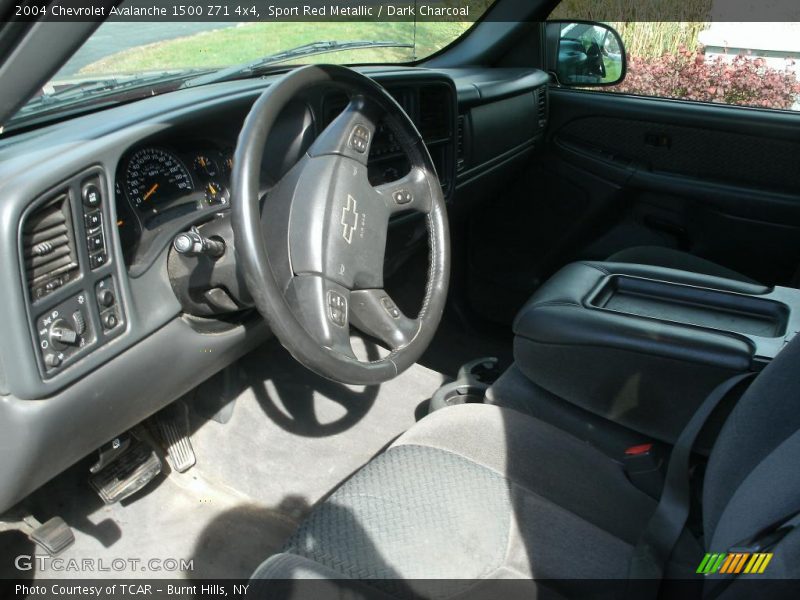 Sport Red Metallic / Dark Charcoal 2004 Chevrolet Avalanche 1500 Z71 4x4