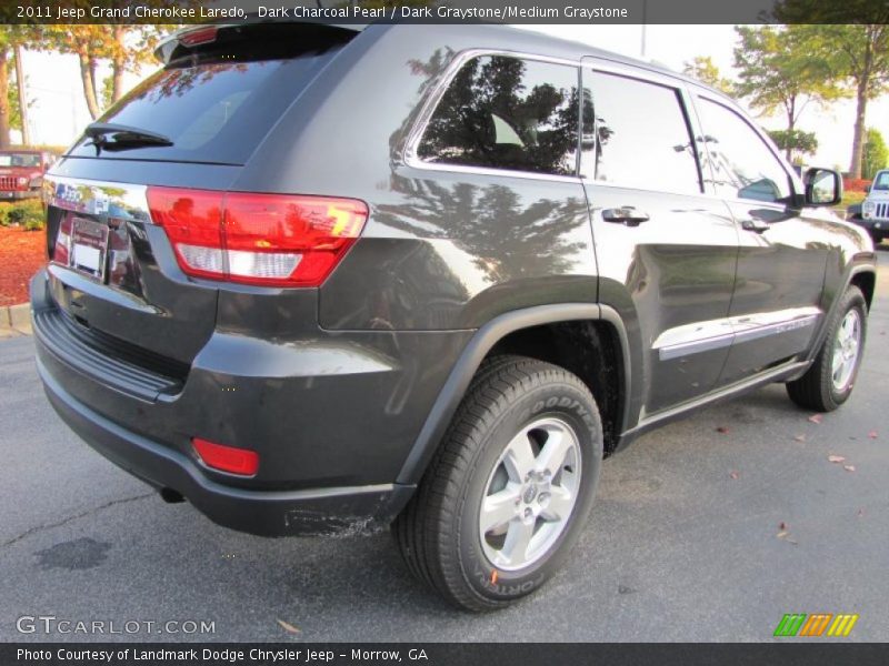 Dark Charcoal Pearl / Dark Graystone/Medium Graystone 2011 Jeep Grand Cherokee Laredo