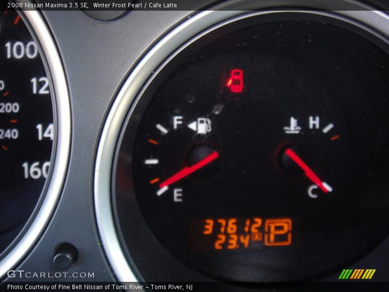 Winter Frost Pearl / Cafe Latte 2008 Nissan Maxima 3.5 SE