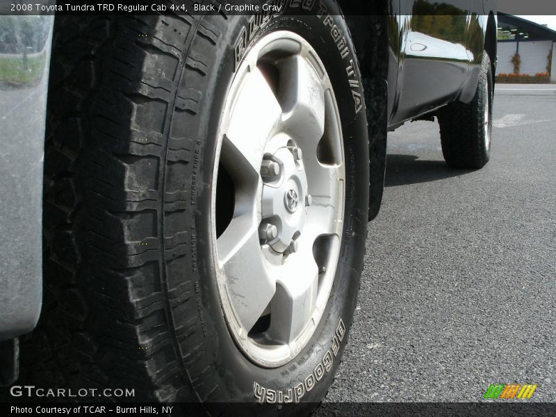 Black / Graphite Gray 2008 Toyota Tundra TRD Regular Cab 4x4