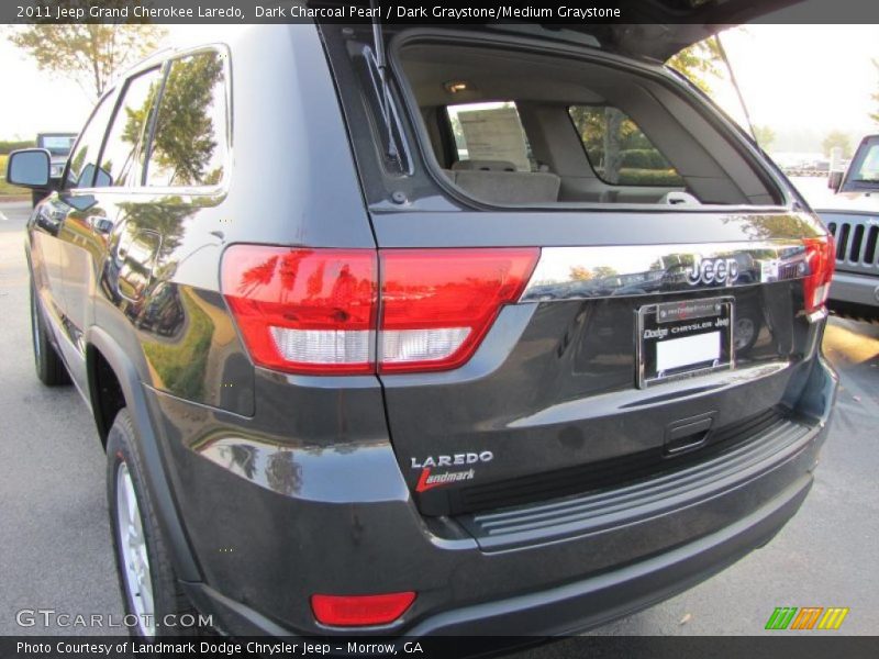 Dark Charcoal Pearl / Dark Graystone/Medium Graystone 2011 Jeep Grand Cherokee Laredo