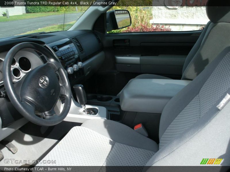 Black / Graphite Gray 2008 Toyota Tundra TRD Regular Cab 4x4