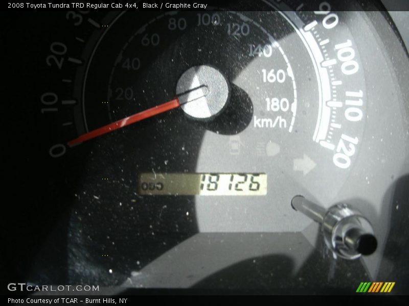 Black / Graphite Gray 2008 Toyota Tundra TRD Regular Cab 4x4