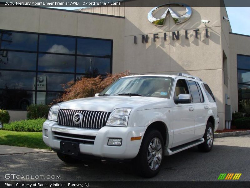 Oxford White / Camel 2006 Mercury Mountaineer Premier AWD