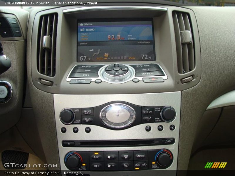 Sahara Sandstone / Wheat 2009 Infiniti G 37 x Sedan